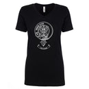 Carnegie Clan Crest Ladies Ouline T-Shirt