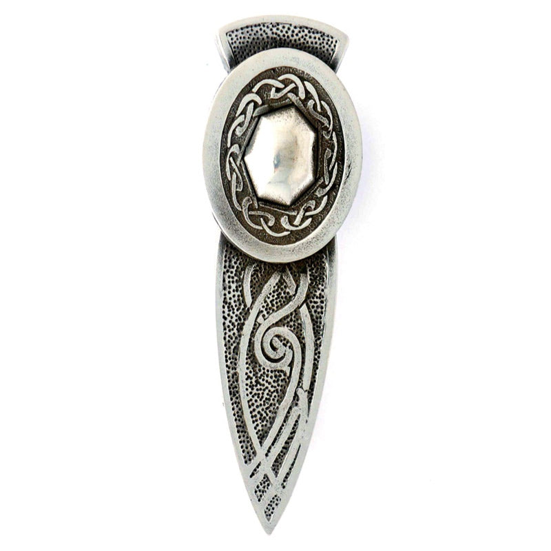 Kilt Pin - Oval Bulldog