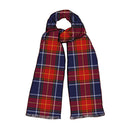 Luxury Lightweight Scarf in Chinese Scottish Tartan