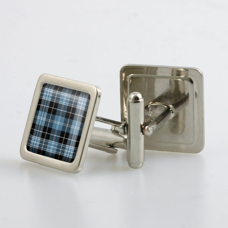 Clark Tartan Cufflinks - Choose Your Shape.