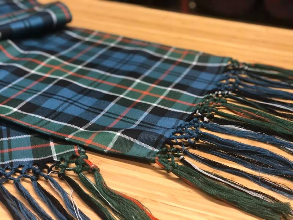 Colquhoun Ancient Hand Knotted Tartan Sash