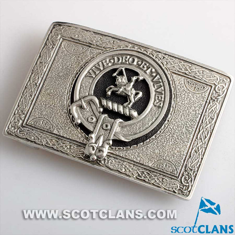Craig Pewter Clan Crest Buckle For Kilt Belts