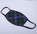 Hunter Tartan Printed Face Mask