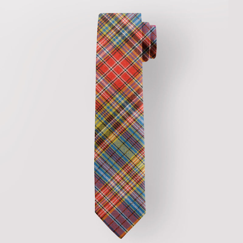 Pure Wool Tie in Drummond Of Strathallan Ancient Tartan