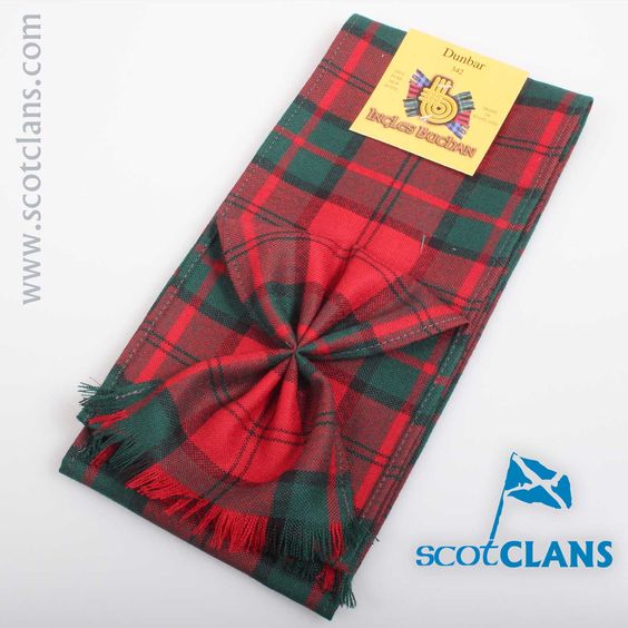 Wool Mini Sash in Dunbar Modern Tartan