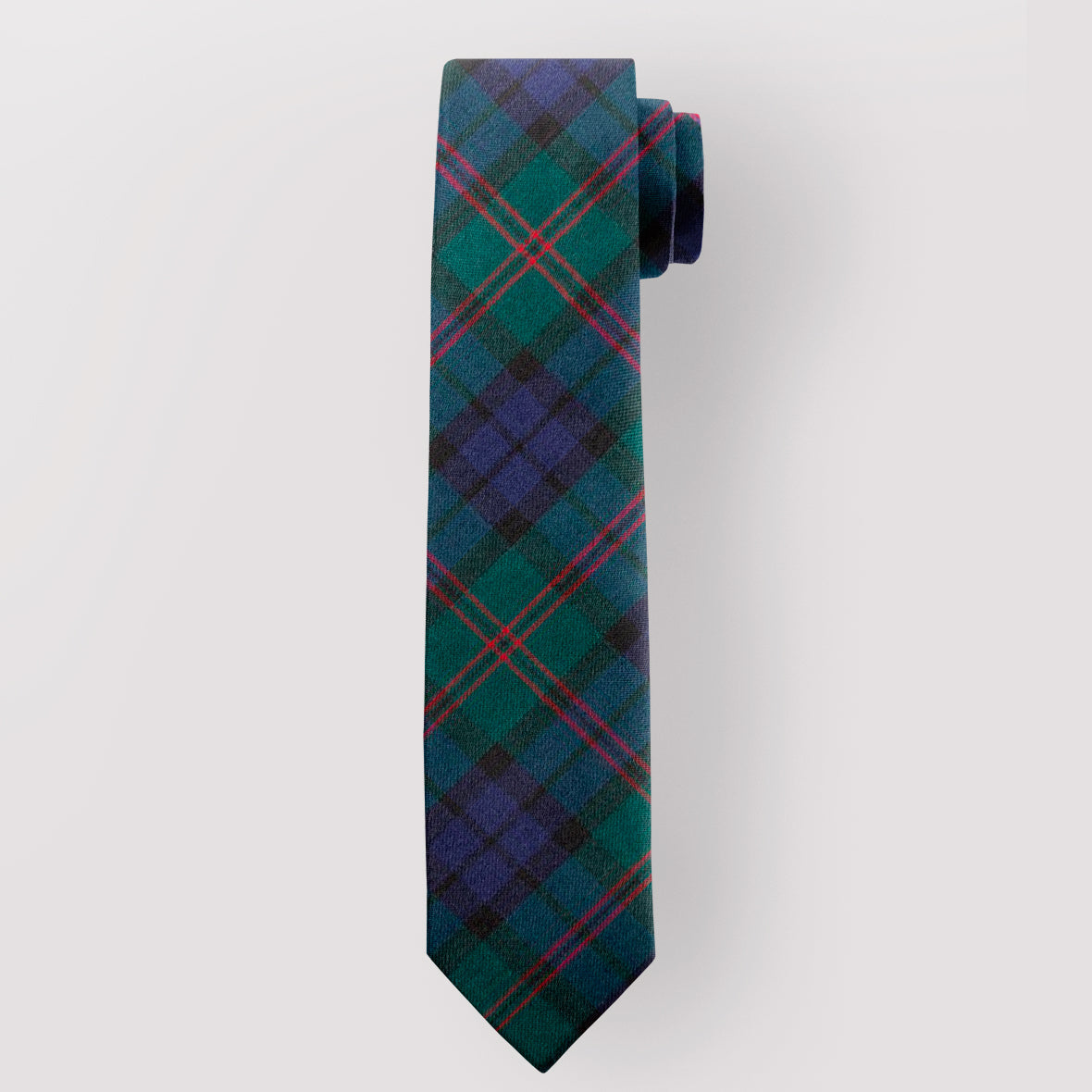 Pure Wool Tie in Dundas Modern Tartan