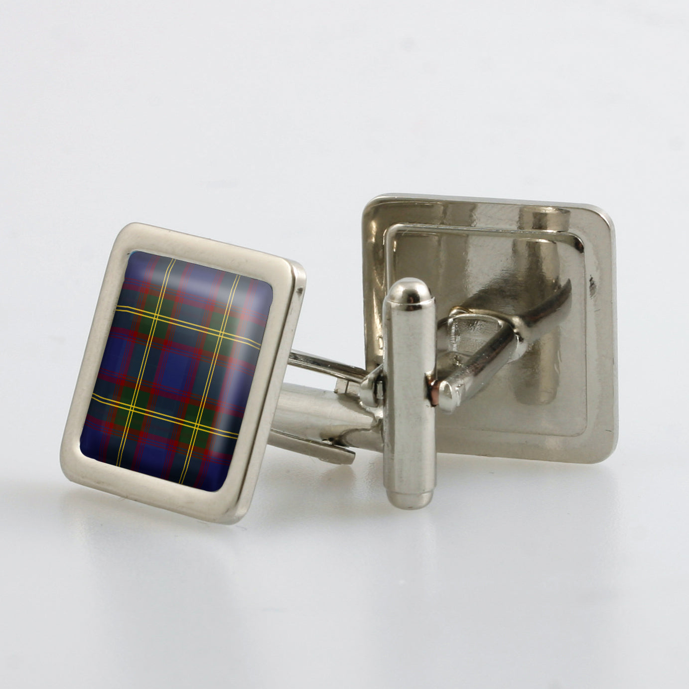 Durie Tartan Cufflinks - Choose Your Shape.