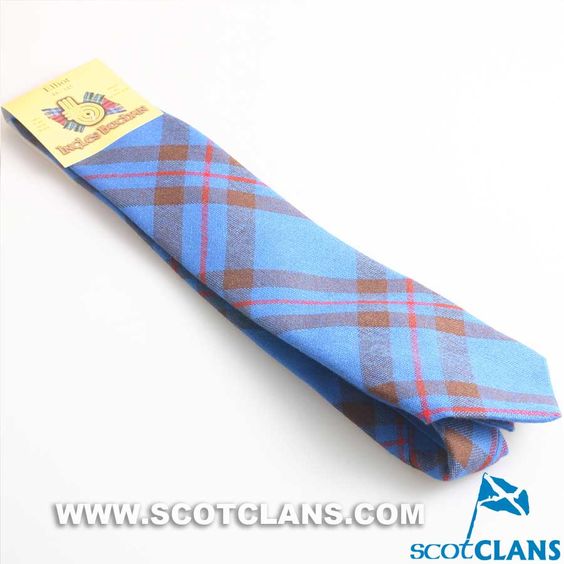 Pure Wool Tie in Elliot Ancient Tartan