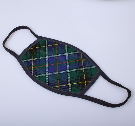 MacInnes Tartan Printed Face Mask