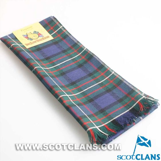 Wool Scarf in Ferguson Modern Tartan