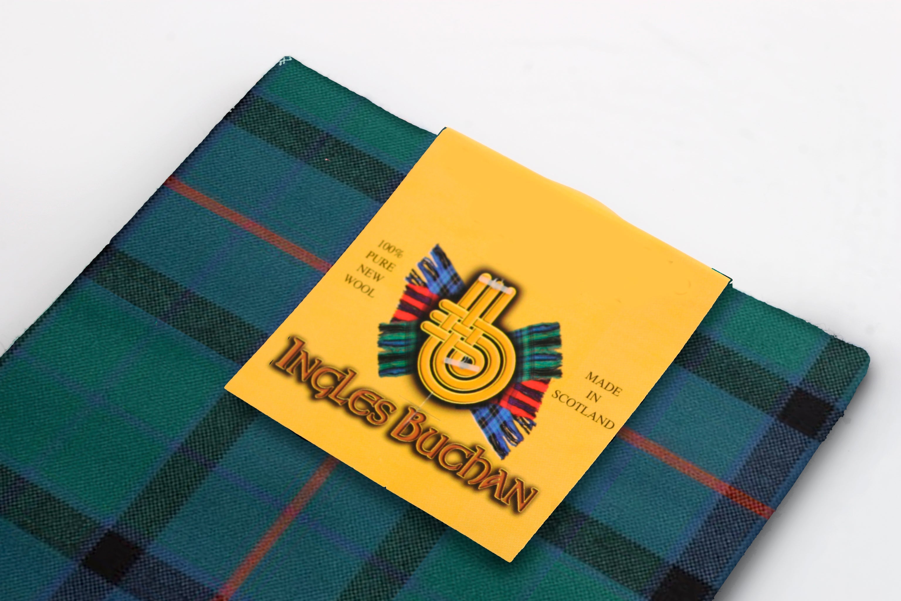 Pocket Square in Flower of Scotland Tartan