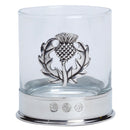 Thistle Whisky Glasses - Pair