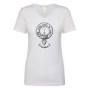 Glendinning Clan Crest Ladies Ouline T-Shirt