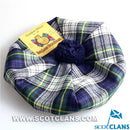 Unisex Wool Tam in Gordon Dress Tartan