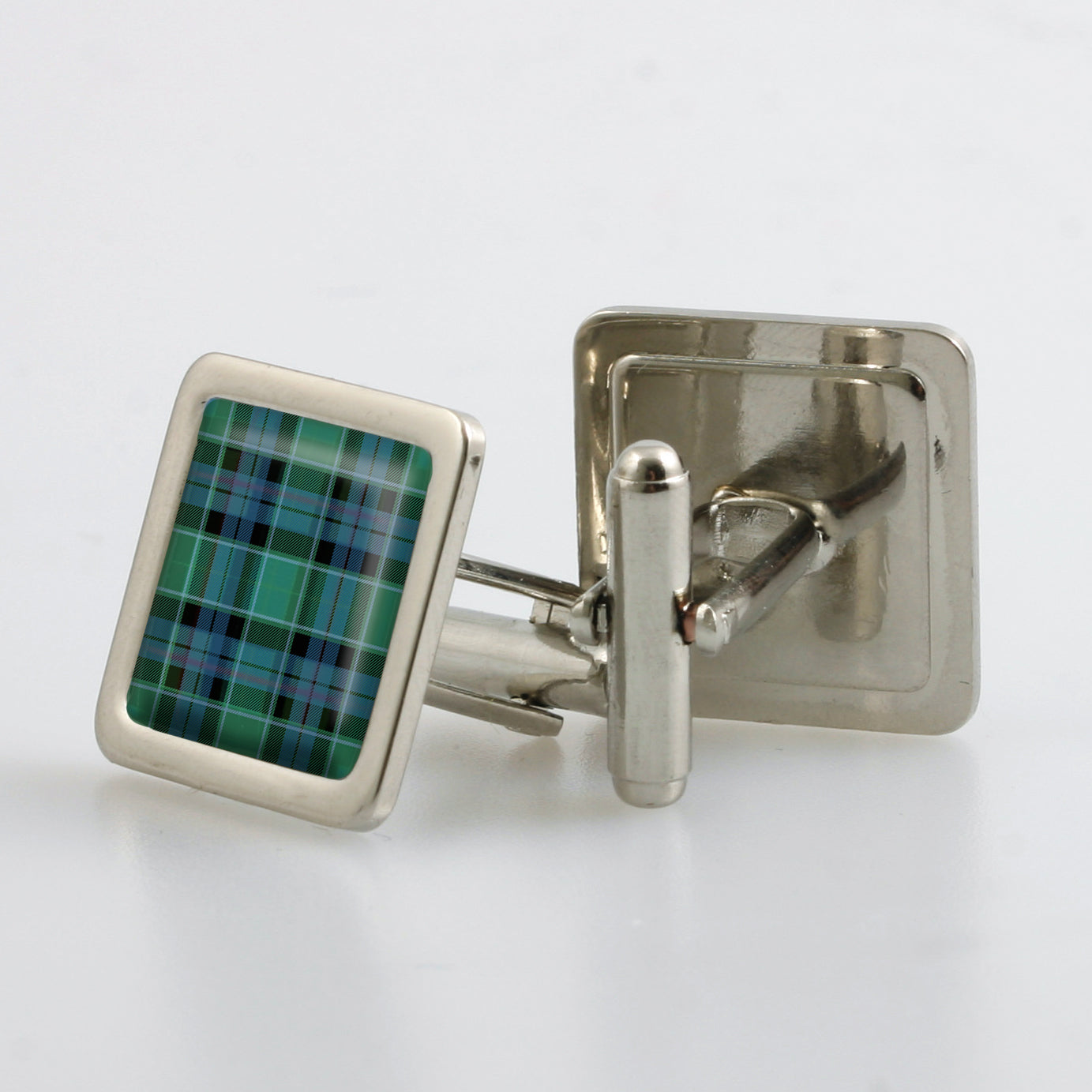 Graham of Mentieth Ancient Tartan Cufflinks - Choose Your Shape