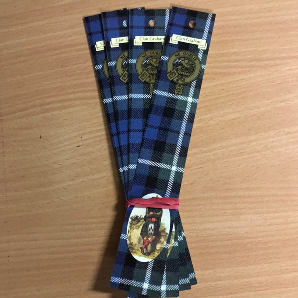 Graham Clan Bookmarks 5 Pack
