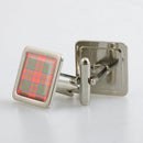 Grant Ancient Tartan Cufflinks - Choose Your Shape.