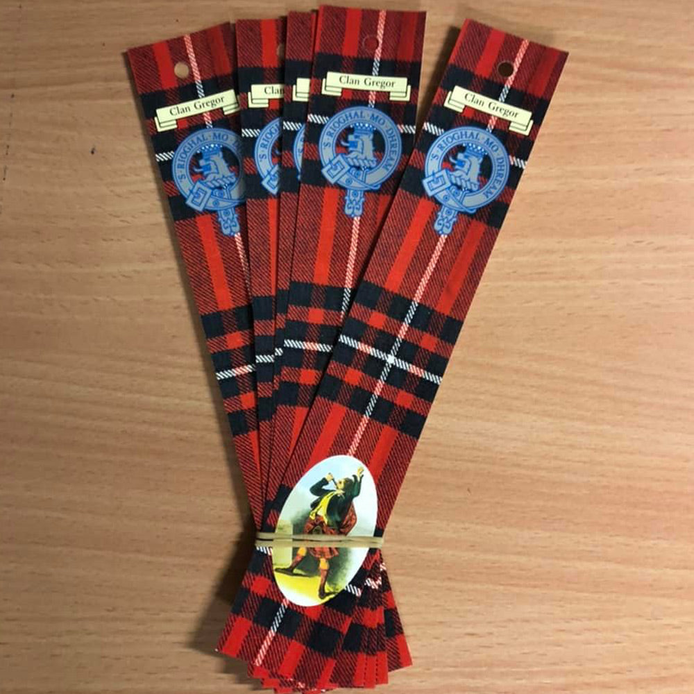 Gregor Clan Bookmarks 5 Pack