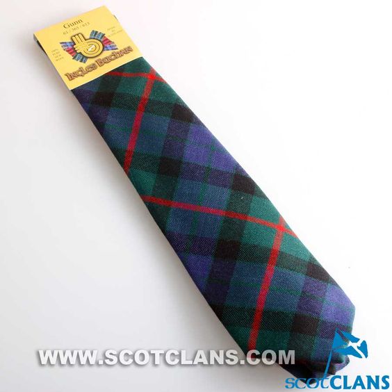 Pure Wool Tie in Gunn Modern Tartan