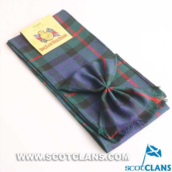 Wool Mini Sash in Gunn Modern Tartan