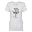 Hamilton Clan Crest Ladies Ouline T-Shirt