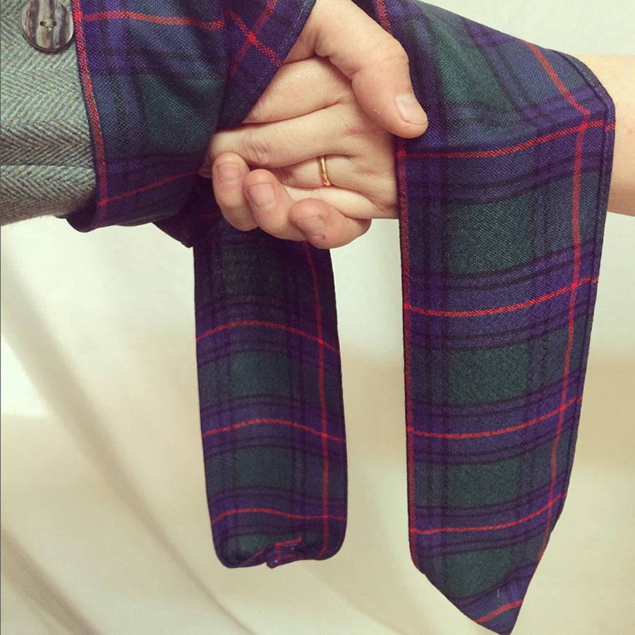 Hadn Ribbons Tartan Handfasting Ribbon - Pointed