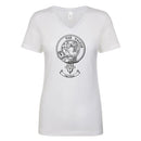 Heron Clan Crest Ladies Ouline T-Shirt
