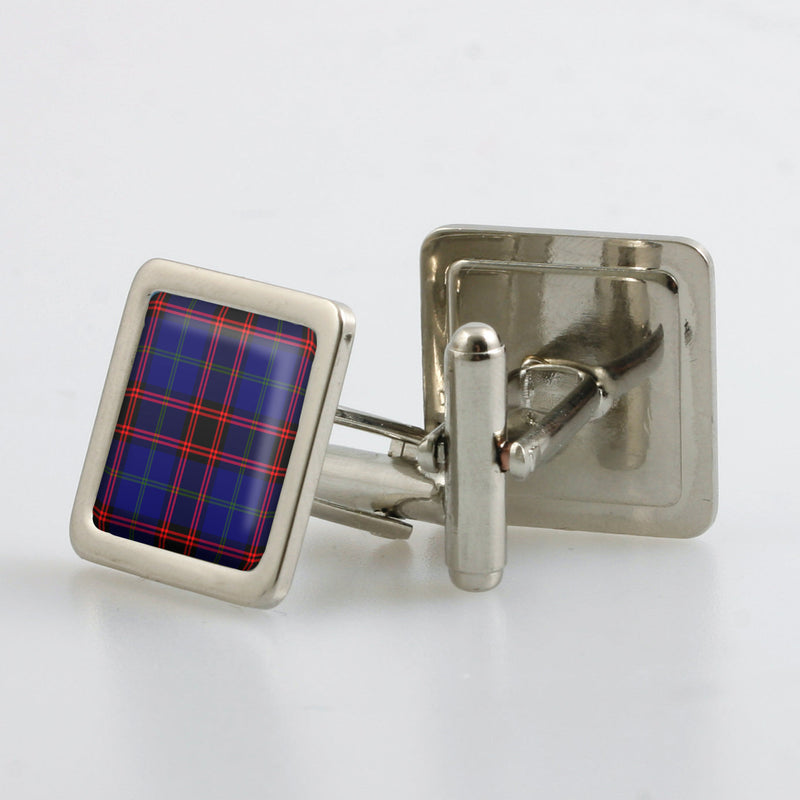 Home / Hume Modern Tartan Cufflinks - Choose Your Shape.