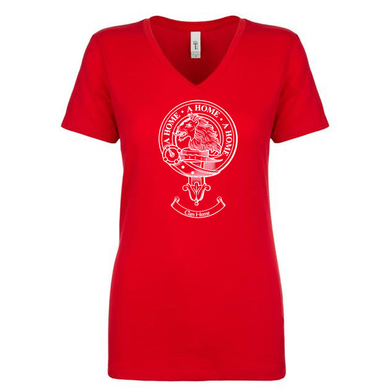 Home Clan Crest Ladies Ouline T-Shirt