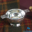 MacLeod Clan Crest Quaich with Gold Trim