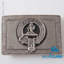 Montgomery Pewter Clan Crest Buckle For Kilt Belts