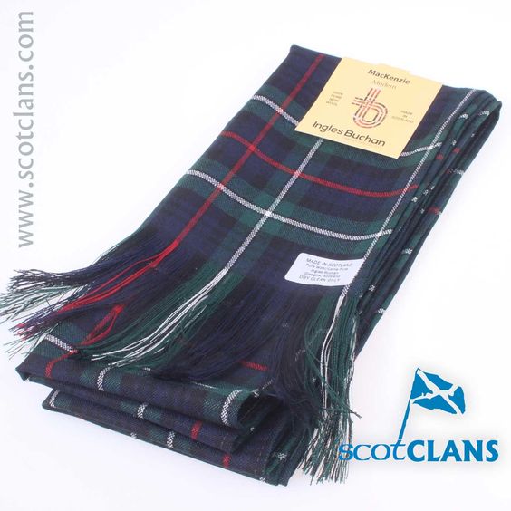 Full Length Sash in MacKenzie Modern Tartan