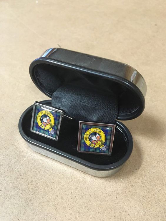 Wood Clan Crest Cufflinks