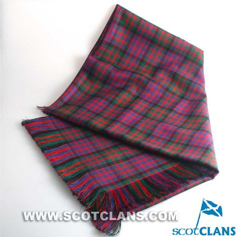 MacDonald Modern Tartan Shawl