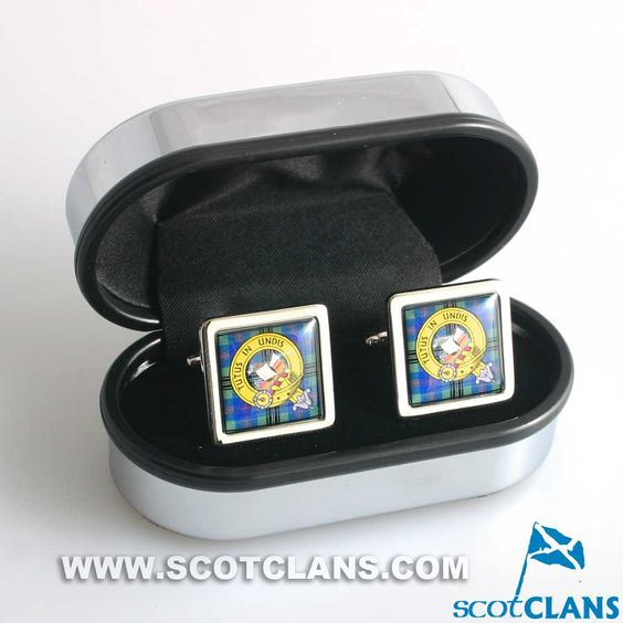 Wood Clan Crest Cufflinks