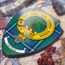 Irvine Clan Crest Printed Wall Plaque - Custom Made