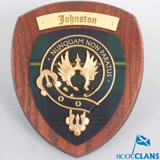 Johnstone Clan Crest Plaque