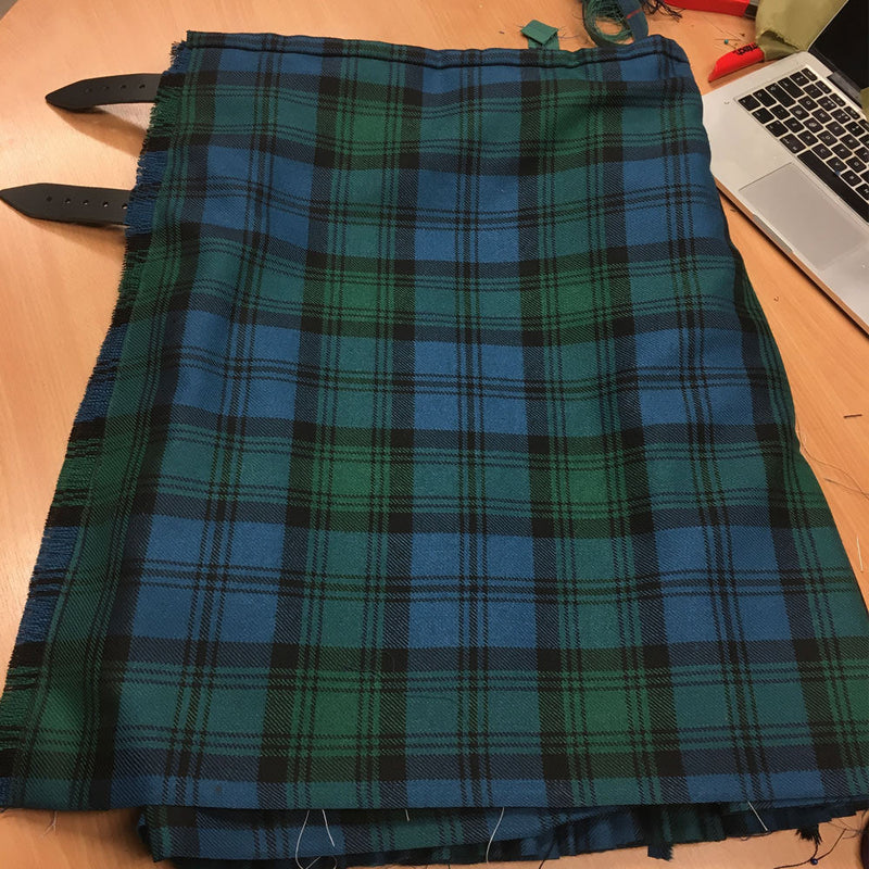 Kerr Hunting Ancient Heavyweight Hand Stitched Kilt