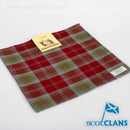 Wool Tartan Pocket Square in Lindsay Weathered Tartan