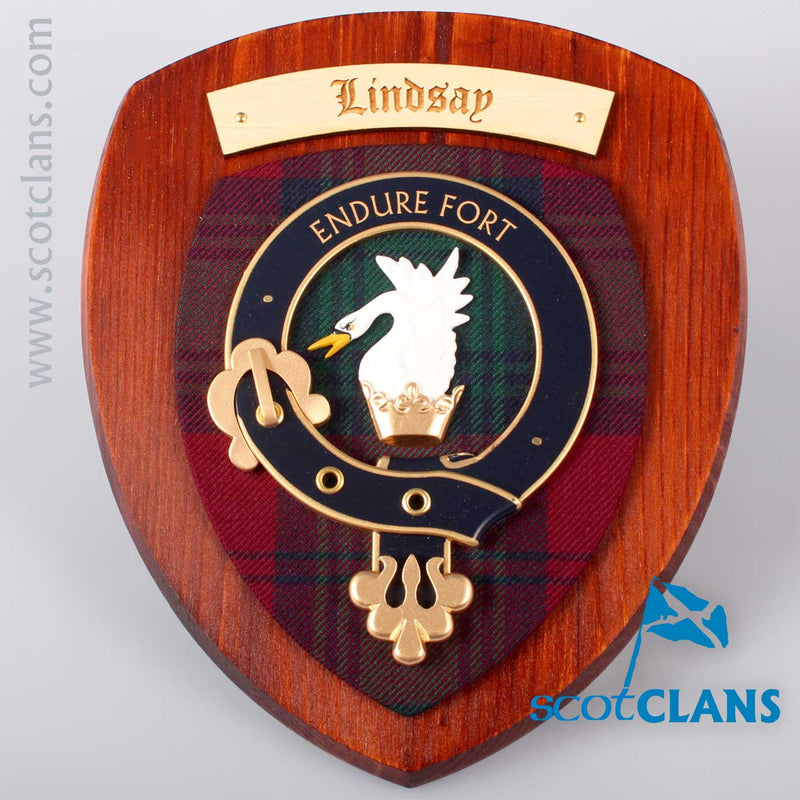 Lindsay Clan Crest Plaque
