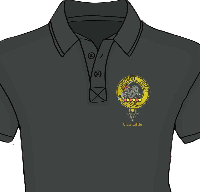 Little Clan Crest Embroidered Polo