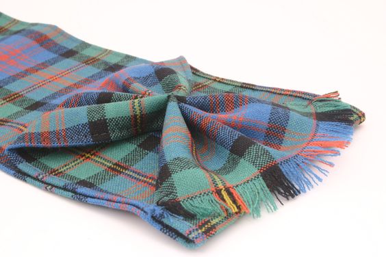 Wool Mini Sash in Logan Ancient Tartan