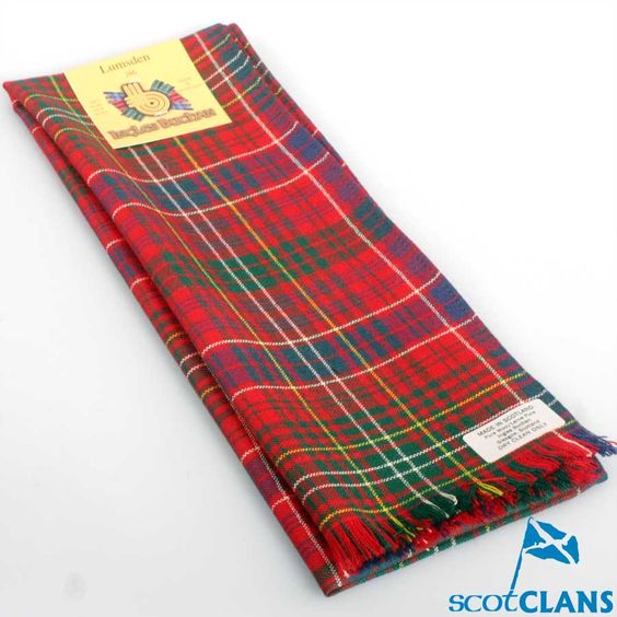 Wool Scarf in Lumsden Modern Tartan