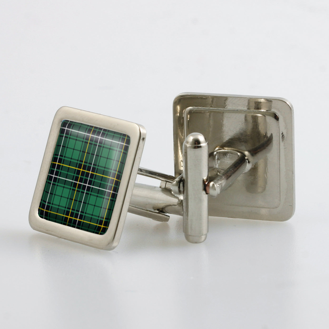 MacAlpine Ancient Tartan Cufflinks - Choose Your Shape.