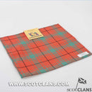 Wool Tartan Pocket Square in MacAulay Ancient Tartan