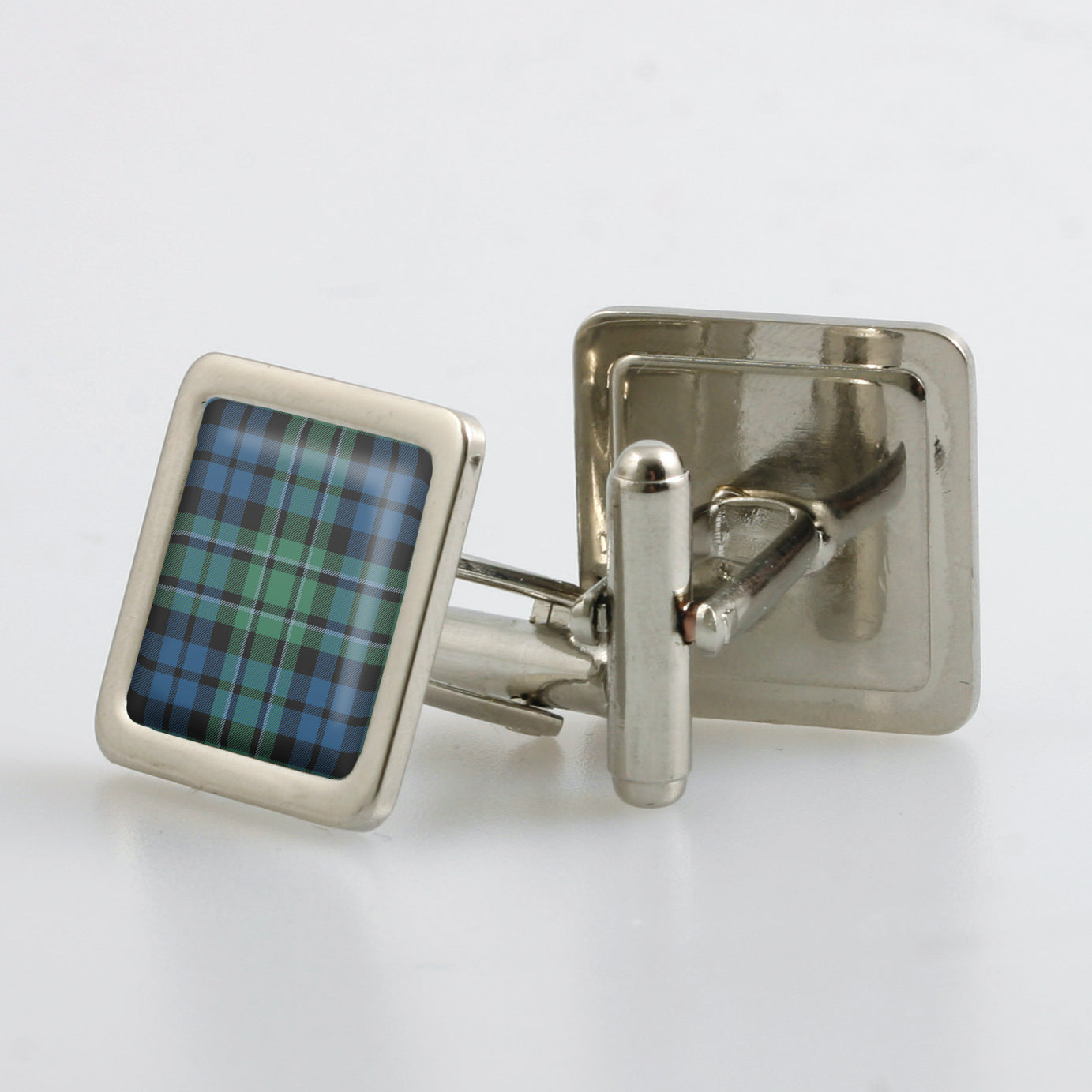 MacCallum Ancient Tartan Cufflinks - Choose Your Shape