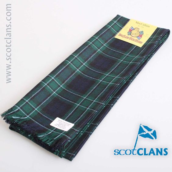 Wool Scarf in MacCallum Modern Tartan