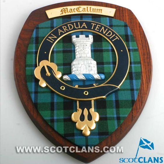 MacCallum Clan Crest Plaque