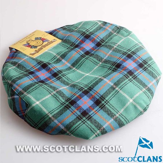 Pure Wool Golf Cap in MacDonald of the Isles Ancient Tartan