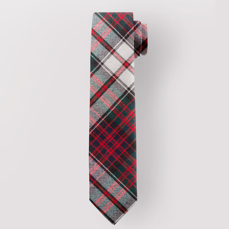 Pure Wool Tie in MacDonald Dress Modern Tartan.